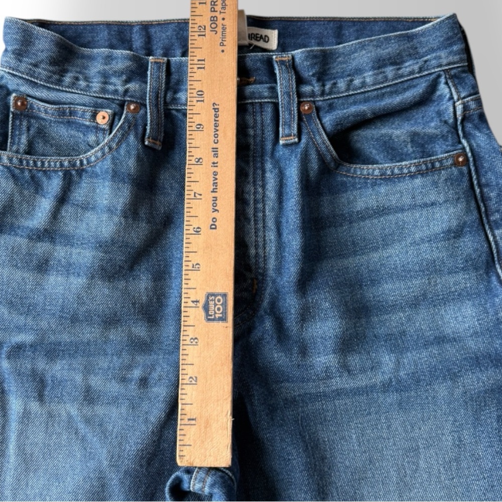 Rivet & Thread Madewell Small Batch Perfect Vintage Jeans Clarkdale Wash Size 26 - Picture 5 of 12